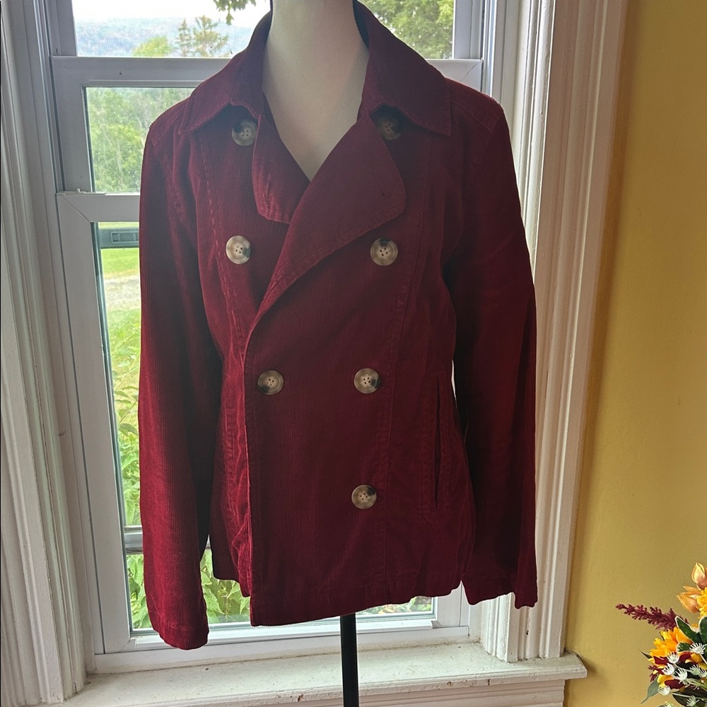 Fuda Sport Burgundy Corduroy Jaket